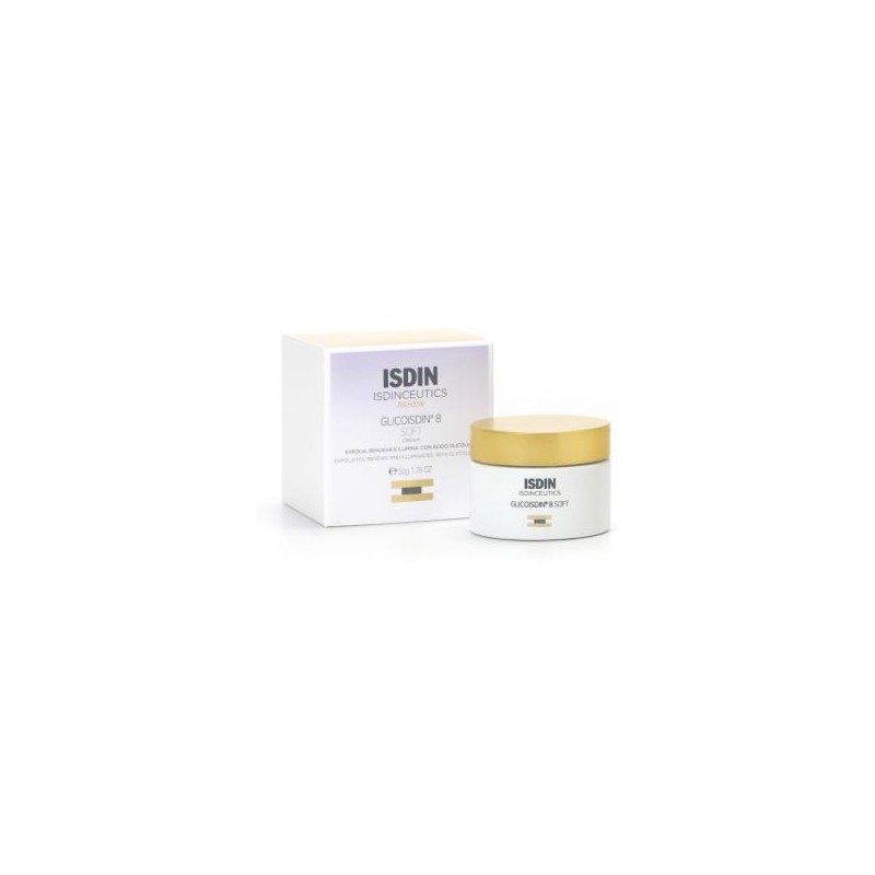 ISDIN ISDINCEUTICS GLICOISDIN SOFT 8 crema 50ml. ISDIN ISDINCEUTICS GLICOISDIN SOFT 8 crema 50ml.