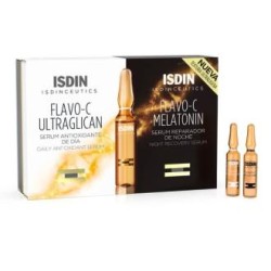 ISDIN PACK FLAVO C ULTRAGLICAN + FLAVO C MELATONIN 10+10