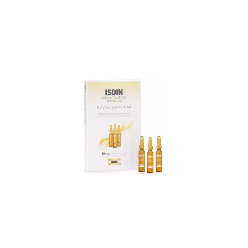 ISDIN ISDINCEUTICS FLAVO-C ULTRAGLICAN 10amp. ISDIN ISDINCEUTICS FLAVO-C ULTRAGLICAN 10amp.