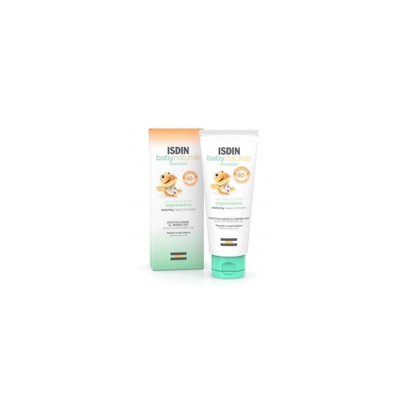 ISDIN BABY NATURALS 40 zinc pomada pañal 100ml. ISDIN BABY NATURALS 40 zinc pomada pañal 100ml.