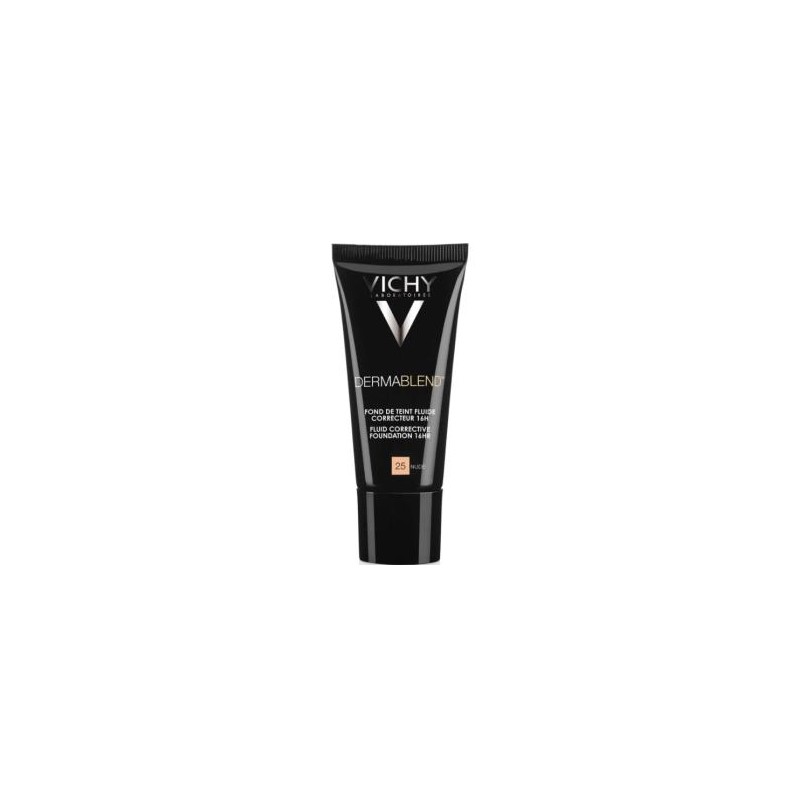 VICHY VICHY DERMABLEND fluido corrector Nº 25 NUDE 30ml. VICHY VICHY DERMABLEND fluido corrector Nº 25 NUDE 30ml.