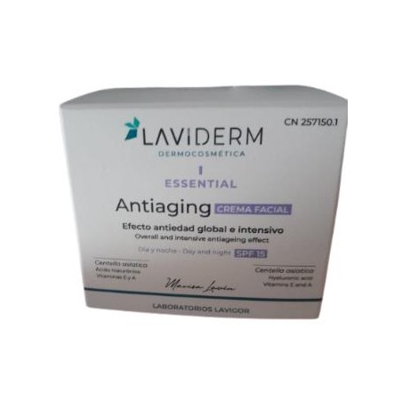 LAVIGOR CREMA FACIAL REVITALIZANTE spf 15 50ml.