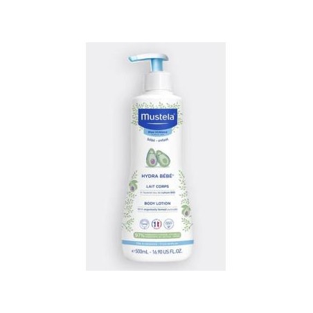 HYDRA leche corporal bebe-niño 500ml.