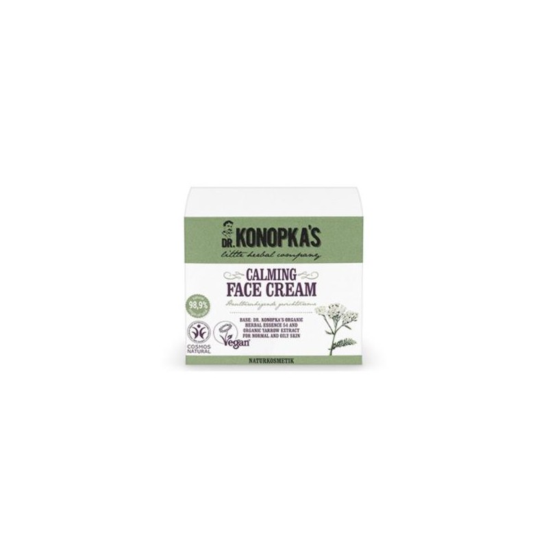 DR. KONOPKA´S CREMA FACIAL calmante 50ml. VEGAN DR. KONOPKA´S CREMA FACIAL calmante 50ml. VEGAN