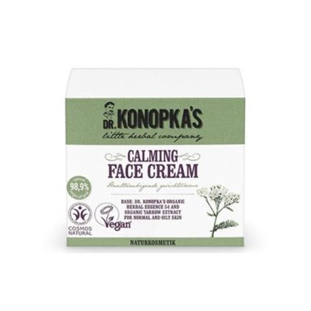 DR. KONOPKA´S CREMA FACIAL calmante 50ml. VEGAN