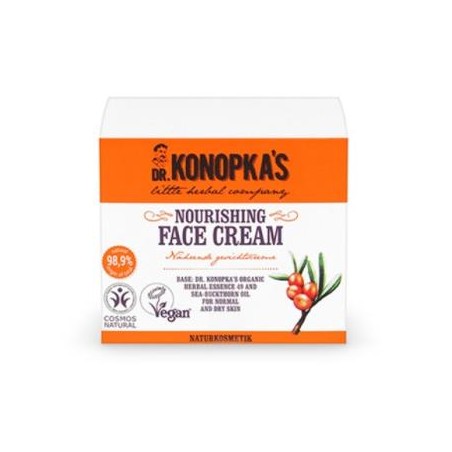 DR. KONOPKA´S CREMA FACIAL nutritiva 50ml. VEGAN