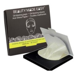BEAUTY MADE EASY PAPELES MATIFICANTES te verde 80hojas.