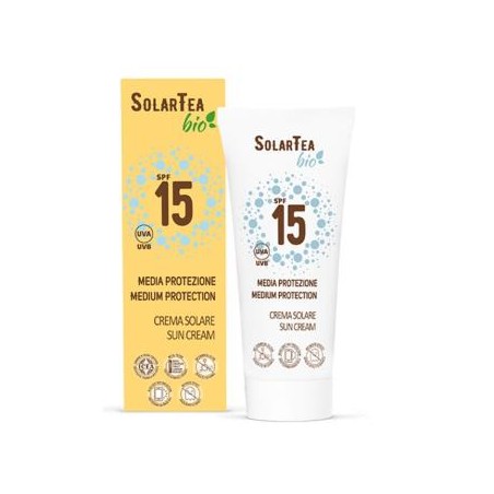 BEMA SOLAR TEA crema proteccion media SPF15+ 100ml. BIO