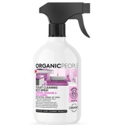 ORGANIC PEOPLE LIMPIADOR WC rhubarb-wild sorrel spray 500ml. ECO