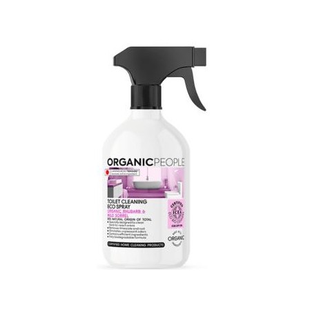 ORGANIC PEOPLE LIMPIADOR WC rhubarb-wild sorrel spray 500ml. ECO