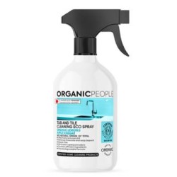 ORGANIC PEOPLE LIMPIADOR BAÑERAS-AZULEJOS lemon-apple spray 500m