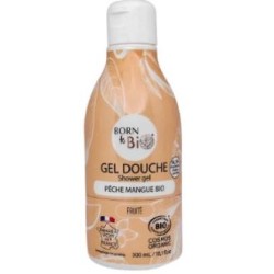 BORN TO BIO GEL DE BAÑO durazno y mango 300ml. BIO