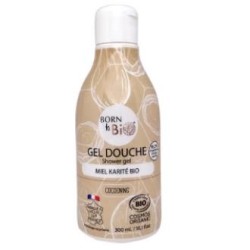 BORN TO BIO GEL DE DUCHA miel de karite 300ml. BIO
