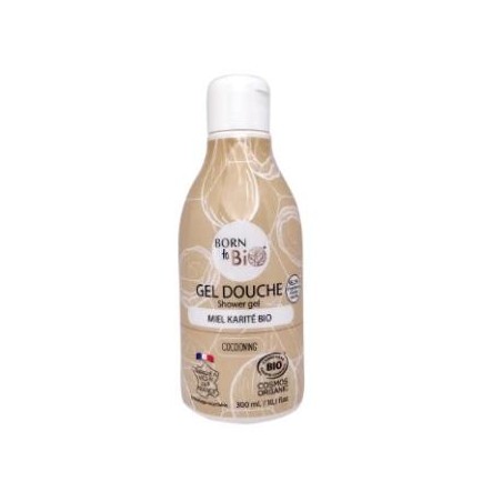 BORN TO BIO GEL DE DUCHA miel de karite 300ml. BIO