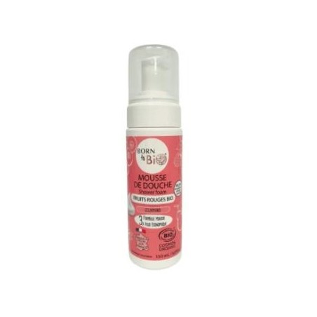 BORN TO BIO ESPUMA DE DUCHA frutos rojos 150ml. BIO