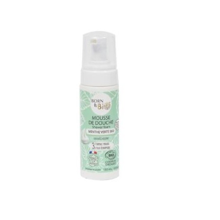 BORN TO BIO ESPUMA DE DUCHA menta verde 150ml. BIO