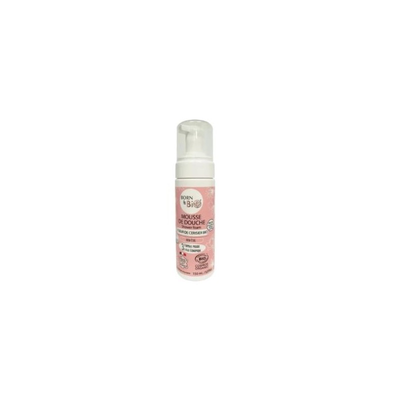 BORN TO BIO ESPUMA DE DUCHA flores de cerezo 150ml. BIO