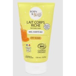 BORN TO BIO LECHE CORPORAL RICA manteca karite 150ml. BIO