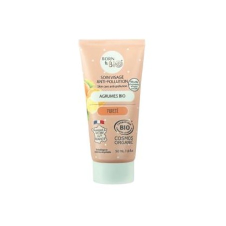 BORN TO BIO CUIDADO FACIAL ANTIPOLUCION piel grasa 50ml. BIO