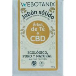 JABON SOLIDO CBD-ARBOL DE TE 100gr BIO VEGAN