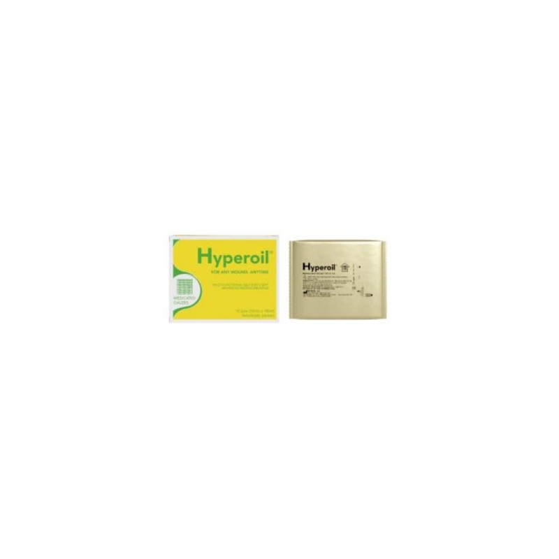 HYPEROIL apositos 10x10cm 10uds. HYPEROIL apositos 10x10cm 10uds.