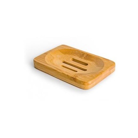 JABONERA DE BAMBU rectangular 1ud.