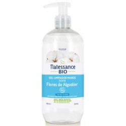 GEL FLOR ALGODON limpiador manos 500ml BIO