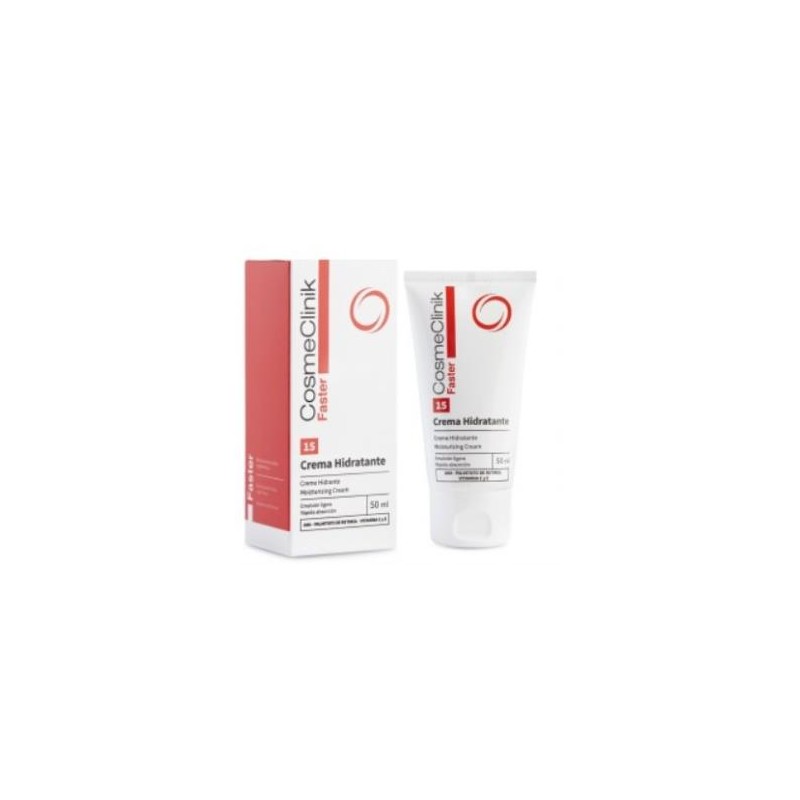 FASTER COSMECLINIK FASTER 15 CREMA HIDRATANTE 50ml. FASTER COSMECLINIK FASTER 15 CREMA HIDRATANTE 50ml.