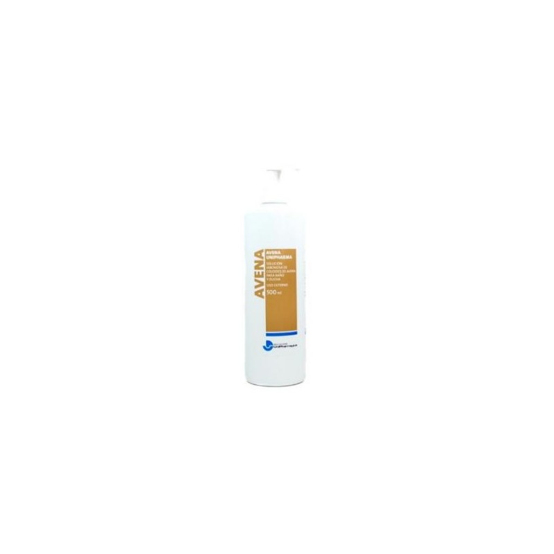 UNIPHARMA AVENA UNIPHARMA solucion jabonosa 500ml. UNIPHARMA AVENA UNIPHARMA solucion jabonosa 500ml.