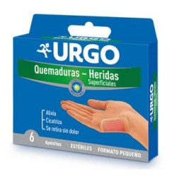 URGO URGO QUEMADURAS 5x7cm 6 apositos
