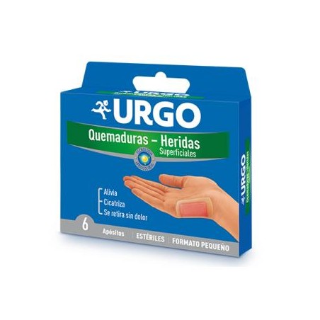 URGO URGO QUEMADURAS 5x7cm 6 apositos