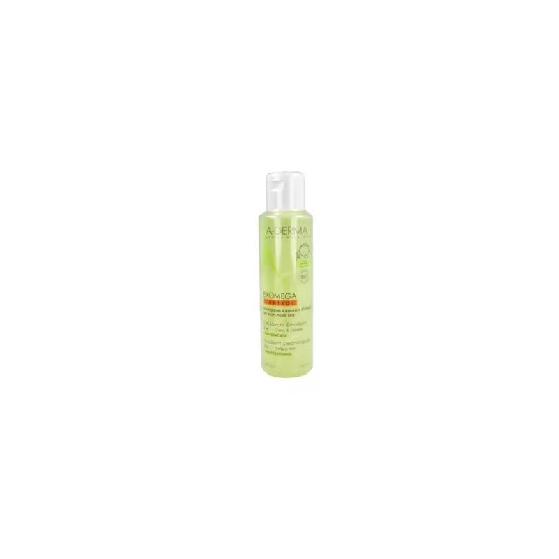 A-DERMA EXOMEGA CONTROL gel limpiador 2en1 500ml.