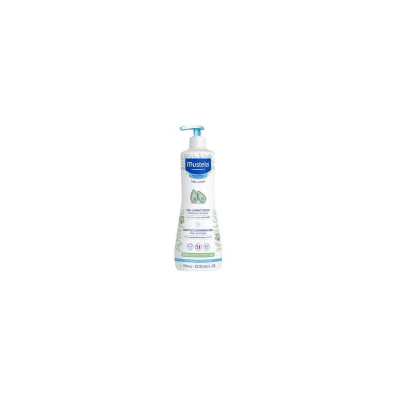 MUSTELA GEL DE BAÑO suave bebe-niño 750ml. MUSTELA GEL DE BAÑO suave bebe-niño 750ml.