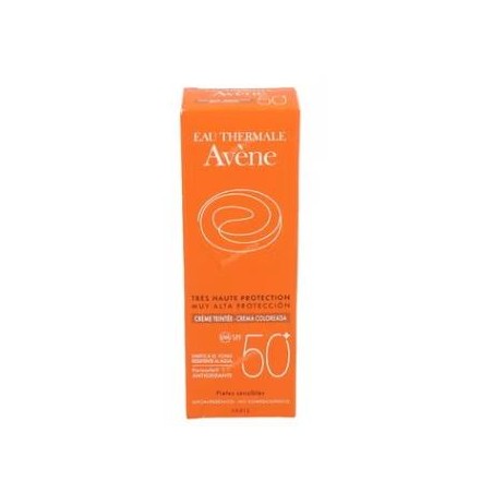 CREMA SOLAR SPF 50+ color 50ml.