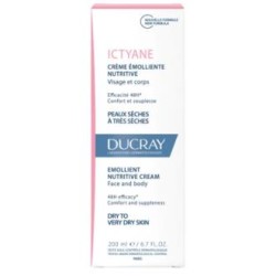 ICTYANE crema emoliente nutritiva 200ml.
