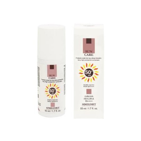 SIMILDIET SUN CARE SPF50+ protector solar amplio espectro 50