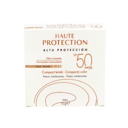 AVENE MAQUILLAJE COMPACTO COLOREADO SPF 50 dorado 10gr.