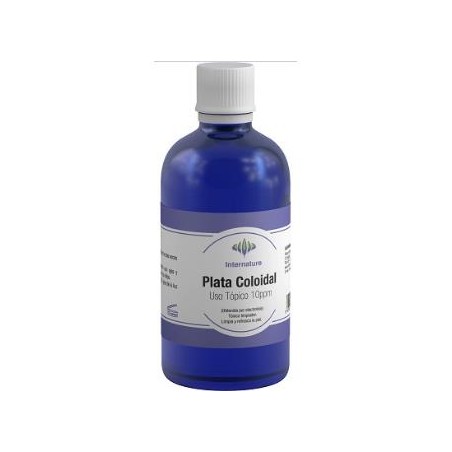 PLATA COLOIDAL 10ppm uso topico 100ml.