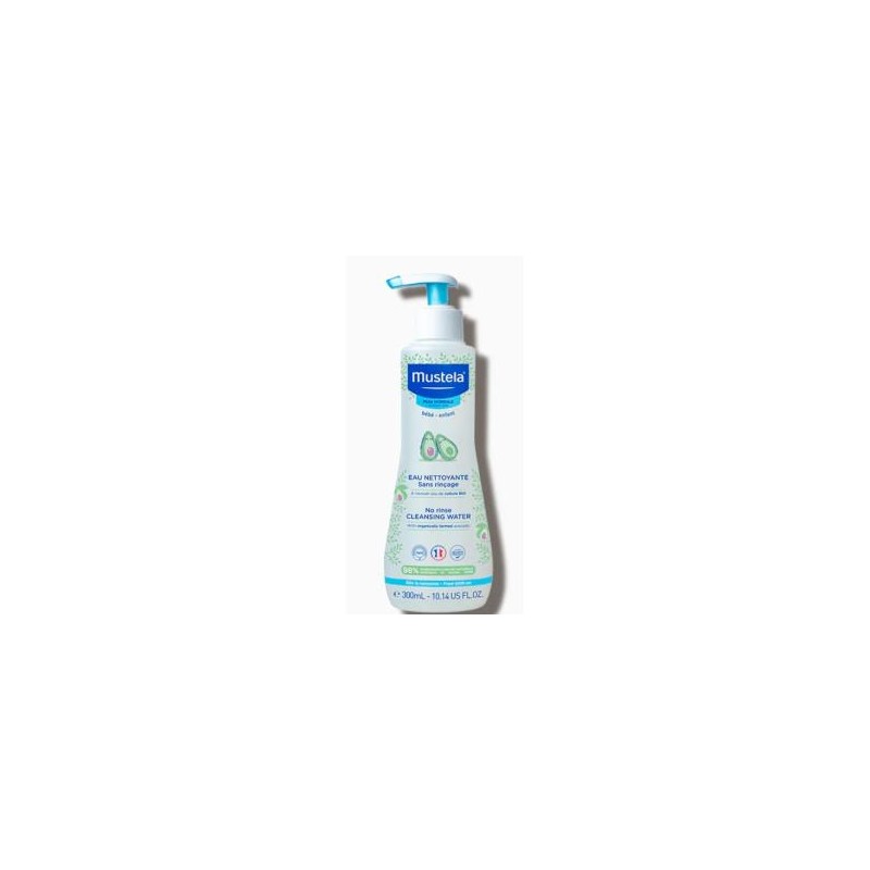 MUSTELA AGUA LIMPIADORA sin aclarado bebe-niño 300ml. MUSTELA AGUA LIMPIADORA sin aclarado bebe-niño 300ml.