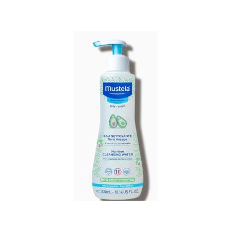 MUSTELA AGUA LIMPIADORA sin aclarado bebe-niño 300ml.