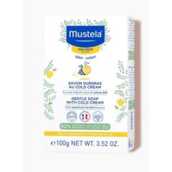 MUSTELA JABON SUPERGRASO AL COLD CREAM bebe-niño 100gr.