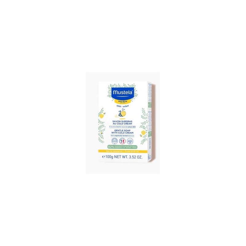 MUSTELA JABON SUPERGRASO AL COLD CREAM bebe-niño 100gr.