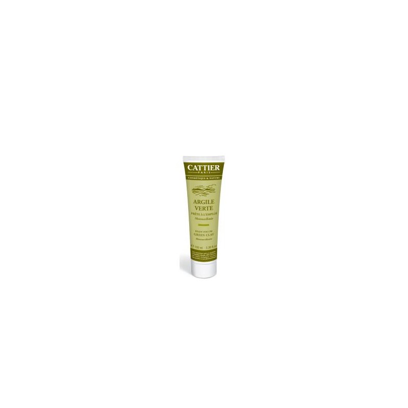 CATTIER ARCILLA VERDE EN TUBO 100gr. CATTIER ARCILLA VERDE EN TUBO 100gr.
