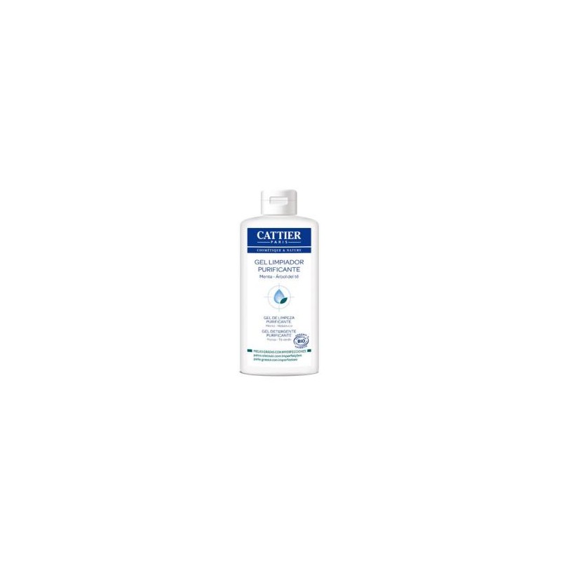 CATTIER GEL LIMPIADOR PURIFICANTE con tea tree 200ml. CATTIER GEL LIMPIADOR PURIFICANTE con tea tree 200ml.