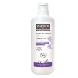 CATTIER ESPUMA LIMPIADORA FACIAL sin jabon 150ml.