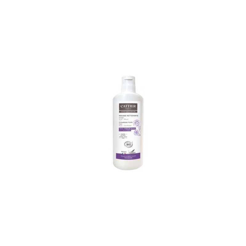 CATTIER ESPUMA LIMPIADORA FACIAL sin jabon 150ml. CATTIER ESPUMA LIMPIADORA FACIAL sin jabon 150ml.