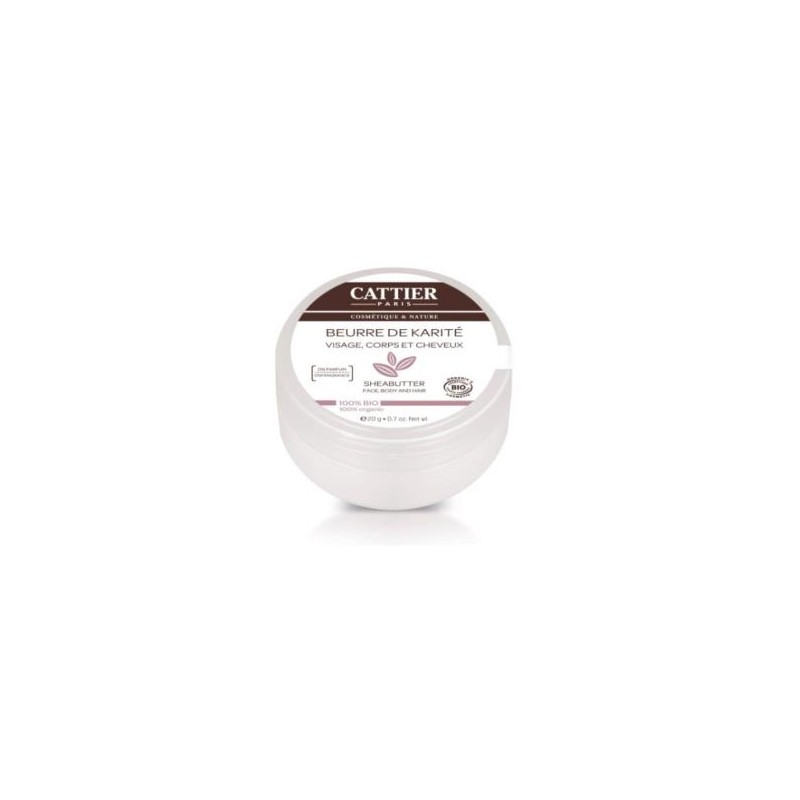 CATTIER MANTECA DE KARITE 20gr. CATTIER MANTECA DE KARITE 20gr.