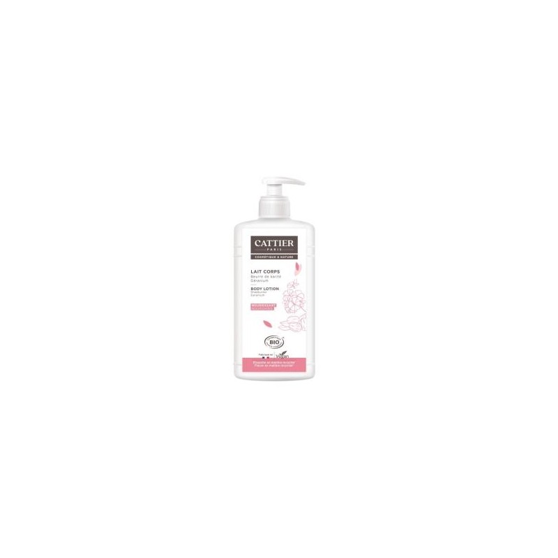 CATTIER LECHE HIDRATANTE nutrit. (karite, geranium) 500ml. CATTIER LECHE HIDRATANTE nutrit. (karite, geranium) 500ml.