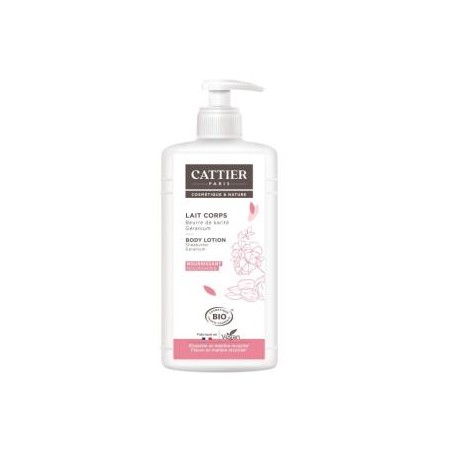 CATTIER LECHE HIDRATANTE nutrit. (karite, geranium) 500ml.