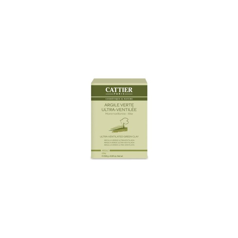 CATTIER ARCILLA VERDE ultra ventilada 250gr. CATTIER ARCILLA VERDE ultra ventilada 250gr.
